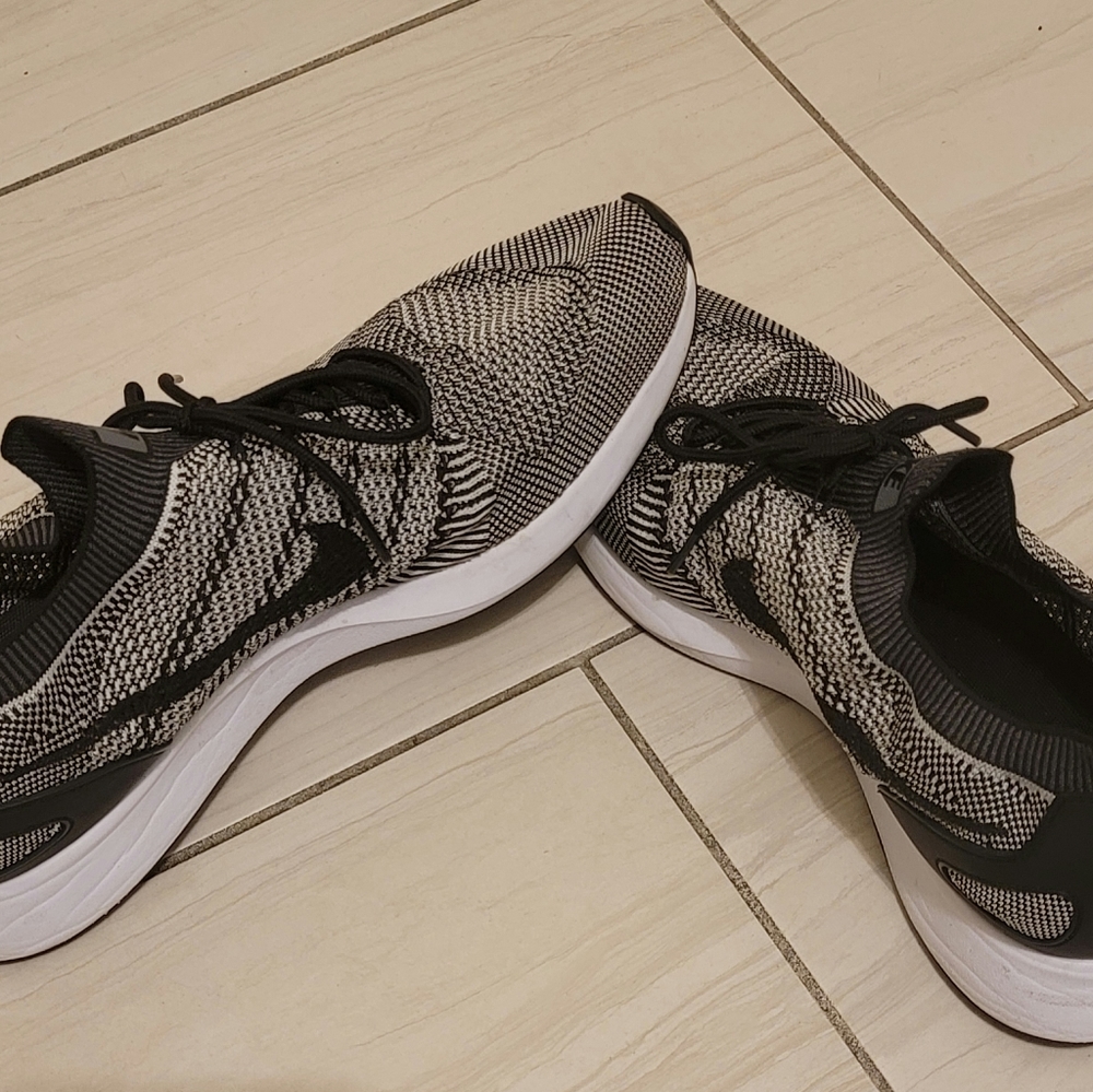 Nike men's casual shoes, Size 13, black and white..worn only a handful of times